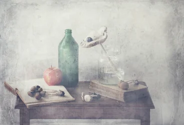 Composition de nature morte vintage