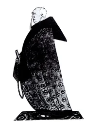 Fyodor Sologub 1863-1927, Dessin pour le magazine Satirikon, 1913