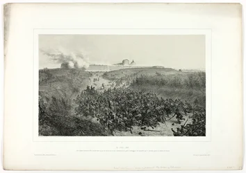 30 avril 1849, de Souvenirs d’Italie : Expédition de Rome