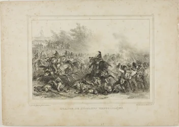 Charge des hussards républicains