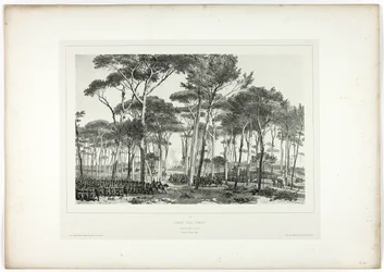 Combat à Pamfili, de Souvenirs d’Italie: Expédition de Rome