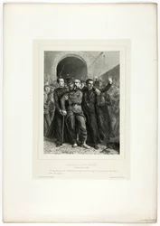 Dévotion du clergé catholique à Rome, 30 avril 1849, de Souvenirs d