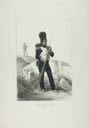 Grenadier à pied, Elbe