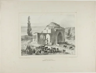 Tombe de Mariah, Bachtcheh-Seraï, Crimée, 21 août 1837