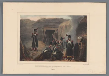 Militaires près d