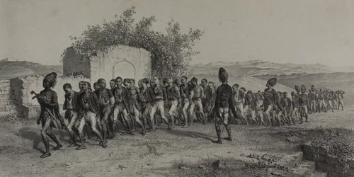 Recrues turques près de Smyrne, 10 novembre 1837