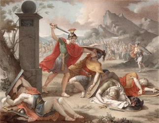 Denis-Sébastien Leroy - Le Combat des Horaces et des Curiaces - 1798 CROP