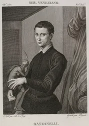 Denis-Sébastien Leroy et Pigeot - Bandinelli, anciennement attribué à Sebastiano del Piombo, désormais attribué à Bronzino - 1802-1815