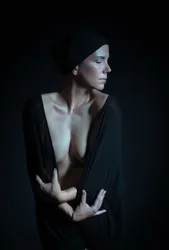 Femme contemplative