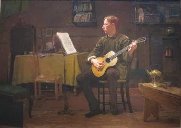 Un bohémien par Dennis Miller Bunker, 1885