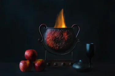 Le feu du chaudron mystique