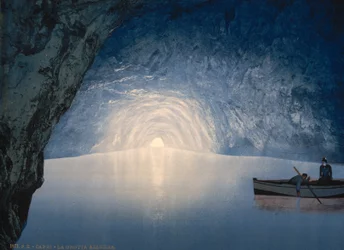 Grotte bleue, île de Capri, 1890-1900