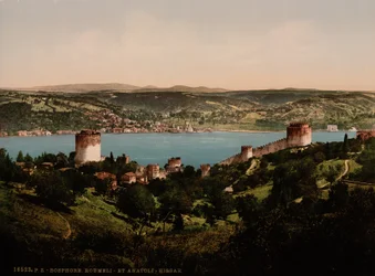 Bosphore, Rumeli et Anadali-Hissar, vers 1890-1900 (photochromie)