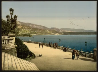 Terrasse du Casino, Monte Carlo, Riviera, Monaco