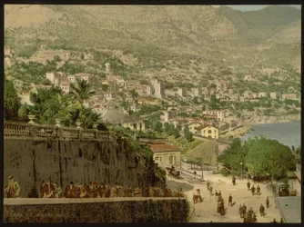 Vue générale, Monte Carlo, Riviera, Monaco