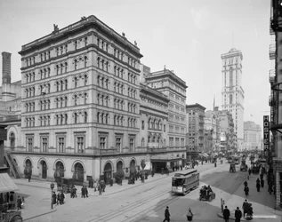 Metropolitan Opera House, New York City, vers 1905