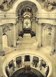 Tombeau de Napoléon, Les Invalides, Paris, France, vers 1900