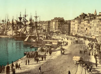 Vieux-Port, Marseille, France, c.1890-1900