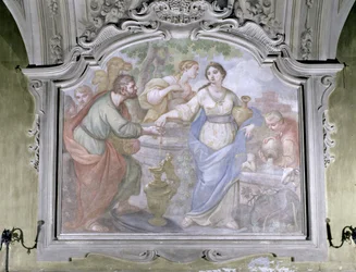 Rebecca au puits, du réfectoire
