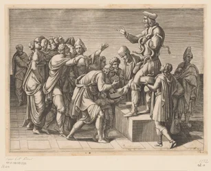 Vendeur de rue avec des serpents
