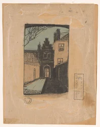 Porte du monastère, Hoorn