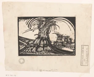 Gerbes de blé à Ede