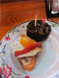 Cojonudo, 2018 (peinture acrylique sur photo imprimée)