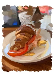 Croissant en Puerto, 2022 (œuvre d