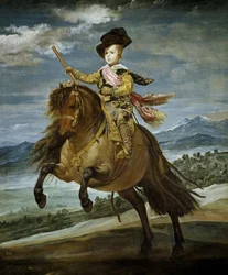 Portrait équestre du Prince Balthasar Carlos
