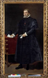 Portrait de Diego De Corral y Arellano, auditeur du Conseil suprême de Castille (1570-1632)