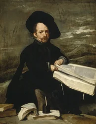 Portrait du bouffon Diego de Acedo, appelé "el Primo", 1644