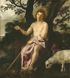 Saint Jean-Baptiste dans le désert, vers 1622