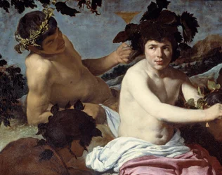 Le triomphe de Bacchus ou Les ivrognes (détail)