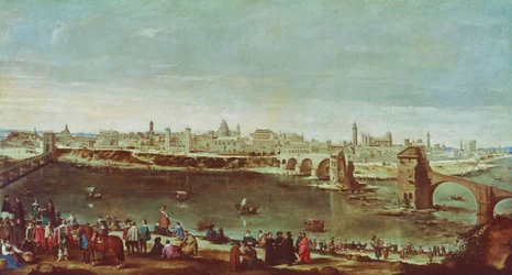Vue de Saragosse