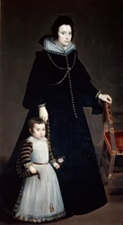 Dona Antonia Ifenarrietta et son fils, 1631