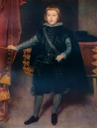 Infant Baltasar Carlos 1629-1646, 1639 vers 1927