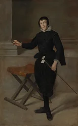 Portrait du bouffon Calabazas, vers 1631-32