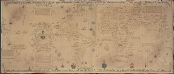 Carte du monde de propagande