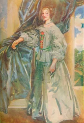 Une femme du temps de Charles Ier, 1907