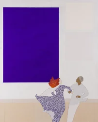 Klein inspire Dancing, 2020 (collage)