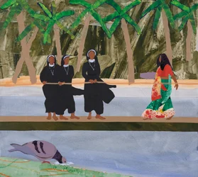 Spirituel et temporel (collage)