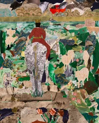 Le début de la Magna Carta (collage)