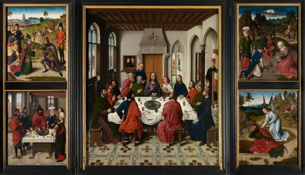 Le Retable du Saint-Sacrement, vers 1464-68