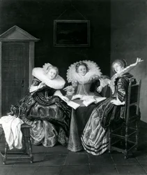 Scène musicale, 1637