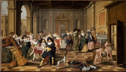 Réception de nobles