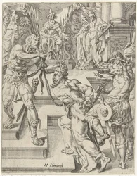 Christ devant Caïphe (La chute et la rédemption de l
