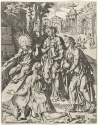 Saintes femmes au tombeau (La chute et la rédemption de l