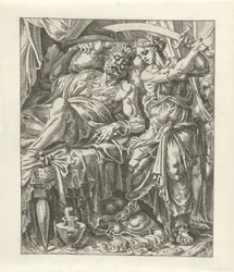 Judith décapite Holopherne (Judith et Holopherne)