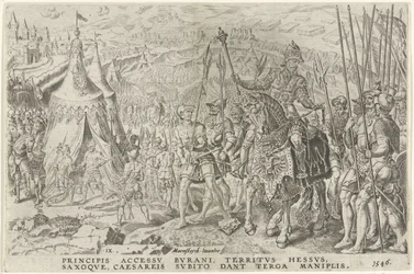 Camp impérial à Ingolstadt, 1546, Victoires de Charles V (titre de la série)