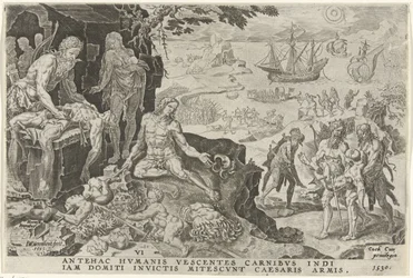 Les troupes impériales de Charles V envahissent l
